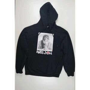 POETIC JUSTICE TUPAC  WOMAN'S  Size M-LONG SLEEVE  HOODIE